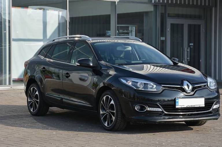 

Дефлектор на капот (мухобойки) Renault Megan IV 2014-2015 г.