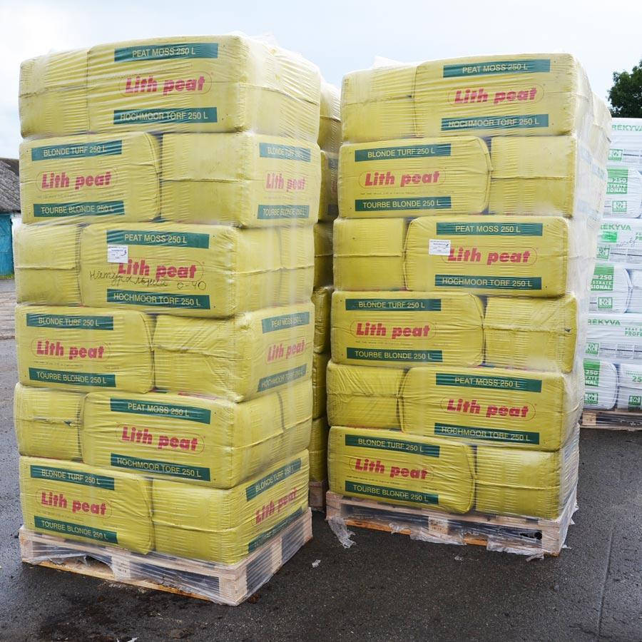 

Торф верховий "Lith Peat" 3,5-4,5 pH фр. 0-40 мм, 250 л (Rėkyva)