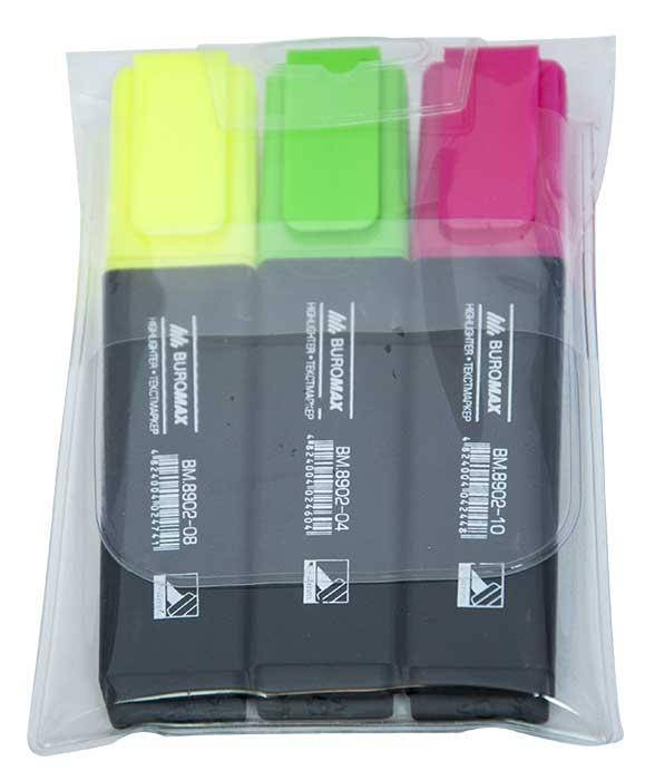 

Набор маркеров, 3 цвета / Buromax, Разные цвета