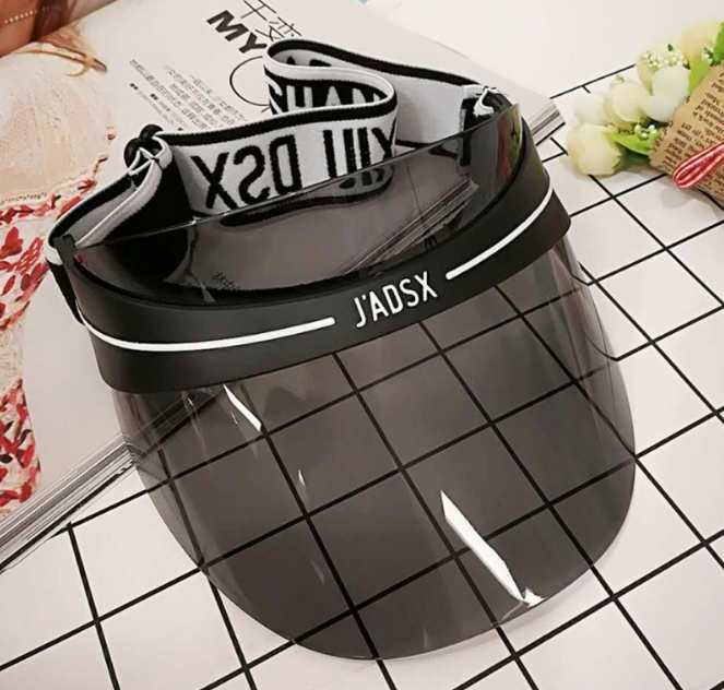 

Женский летний пластиковый козырек J'DSX черный