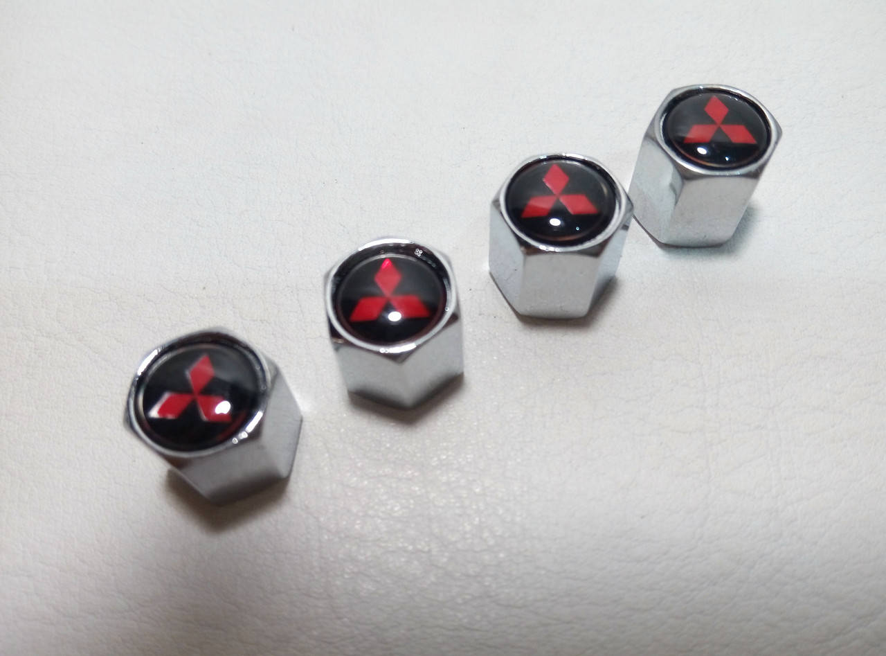 

Колпачки на ниппеля Mitsubishi черные