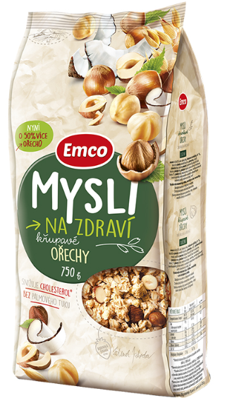 

Мюсли Emco Mysli Orechy 750 г