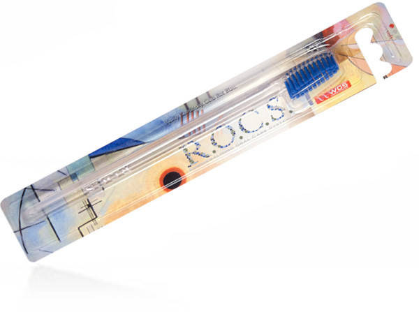 

Классическая зубная щетка R.O.C.S. мягкая SMART BRUSH