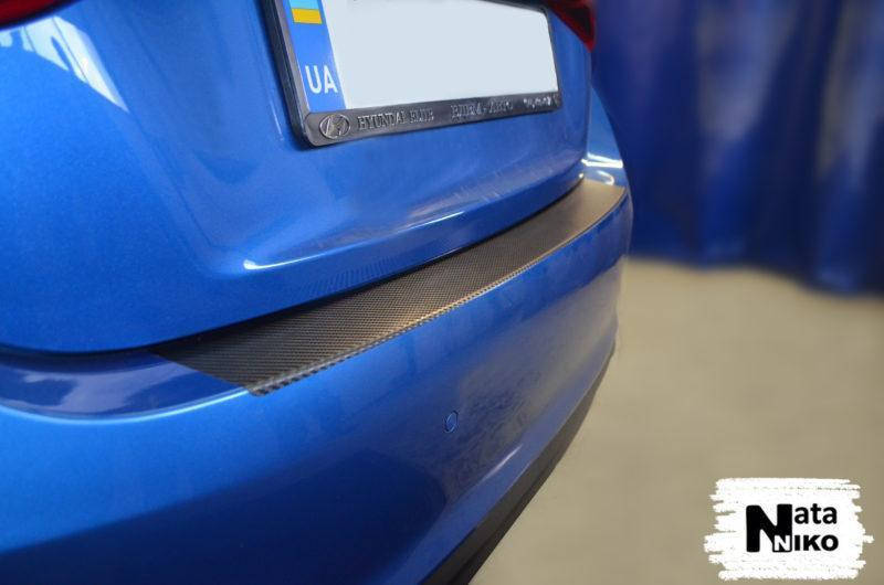 

Пленка защитная на бампер с загибом для Renault Fluence с 2010 г.