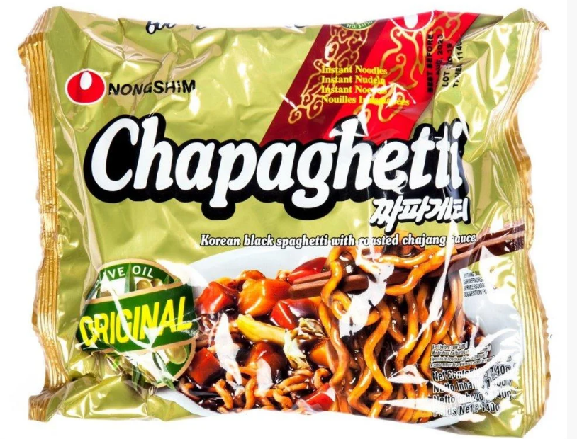 

Корейская лапша Nongshim Chapaghetti 140 g (Корея)