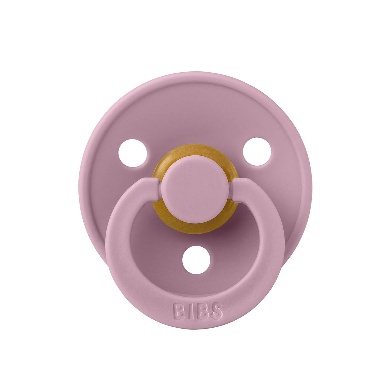 

Пустышка BIBS COLOUR Pink plum 6-18 мес., Розовый