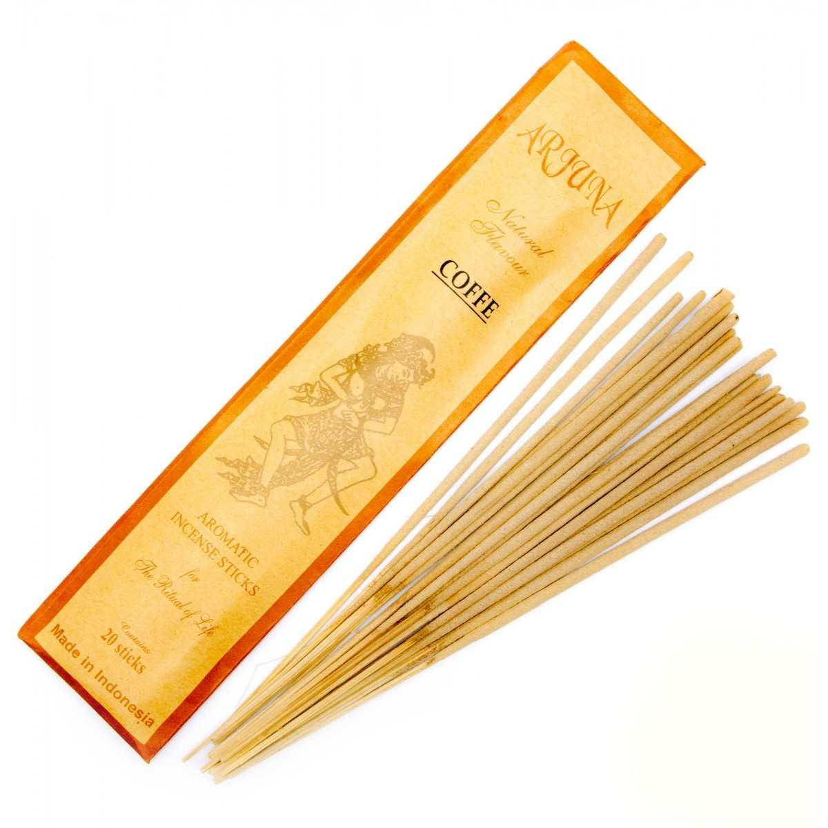 

Аромапалочки Coffe (Кофе)(Arjuna) пыльцовое благовоние (Индонезия)