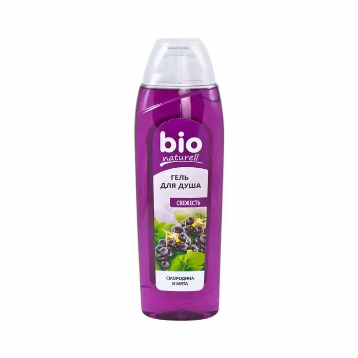

Bio Naturell гель д/душу 500мл смородина/м'ята