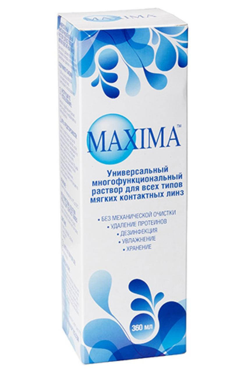 

Раствор для Очистки Контактных Линз "Maxima Boxed" 360 мл.