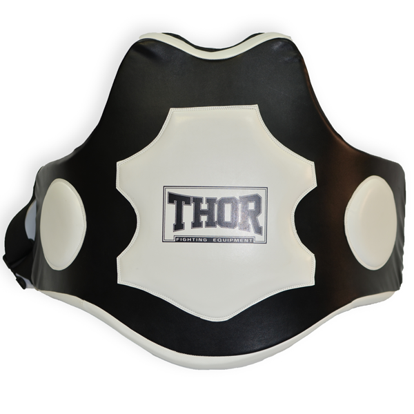 

Пояс тренера THOR Trainer belt 1064 Black/white (PU)