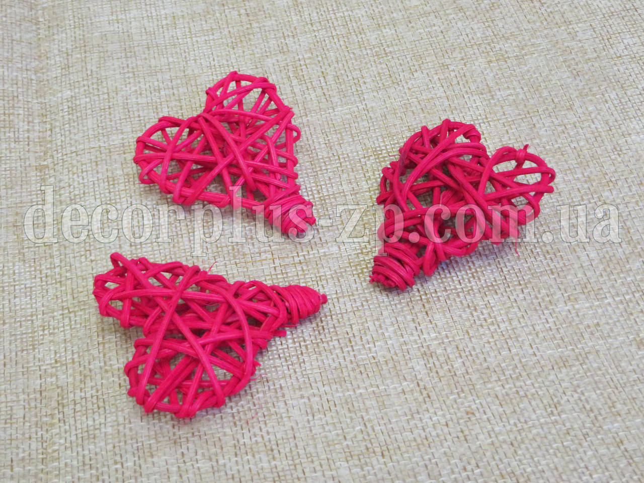 

Сердце из ротанга 5см
