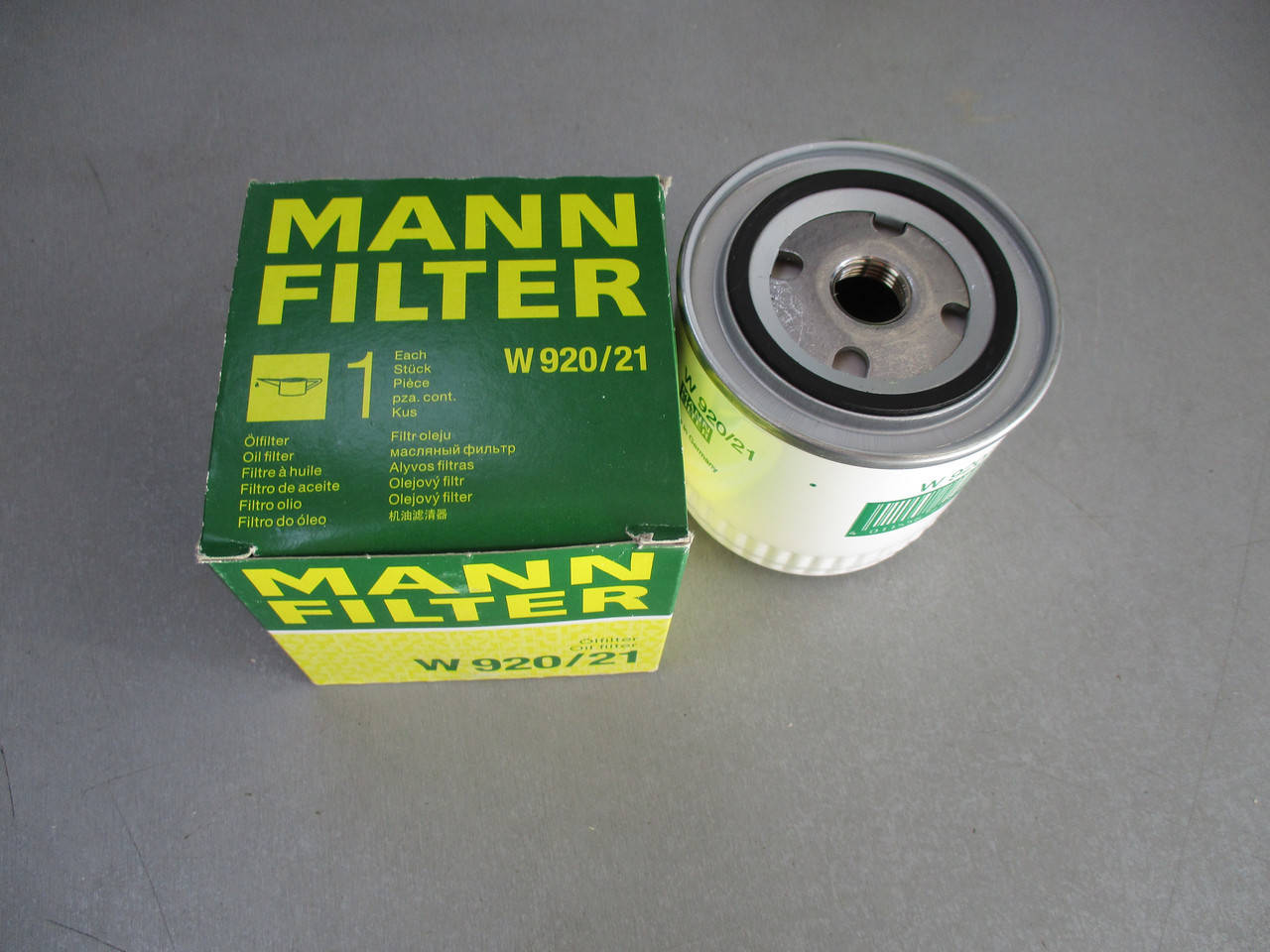 

Фильтр масляный MANN W920/21 ВАЗ 2101-2107