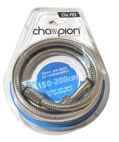 

Шланг душа champion F01 растяжной 150-200 см
