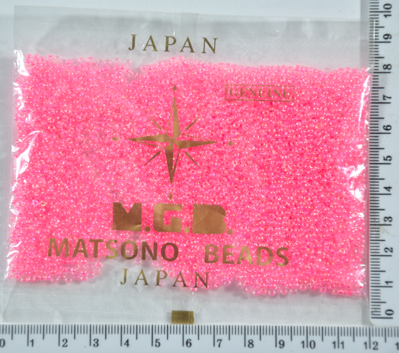 

Бисер №11/0 "MATSUNO"-Япония(50гр) №855 перл бл розов уп=1шт