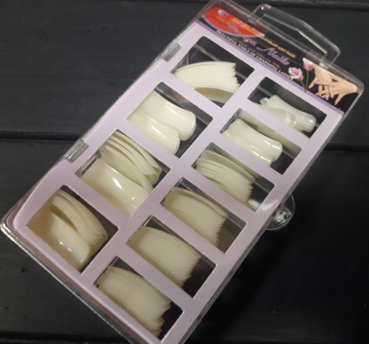 

Матовые професcиональные типсы Design Nails