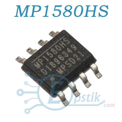 

MP1580HS, DC/DC преобразователь понижающий, 2А, 380кГц, SOP8