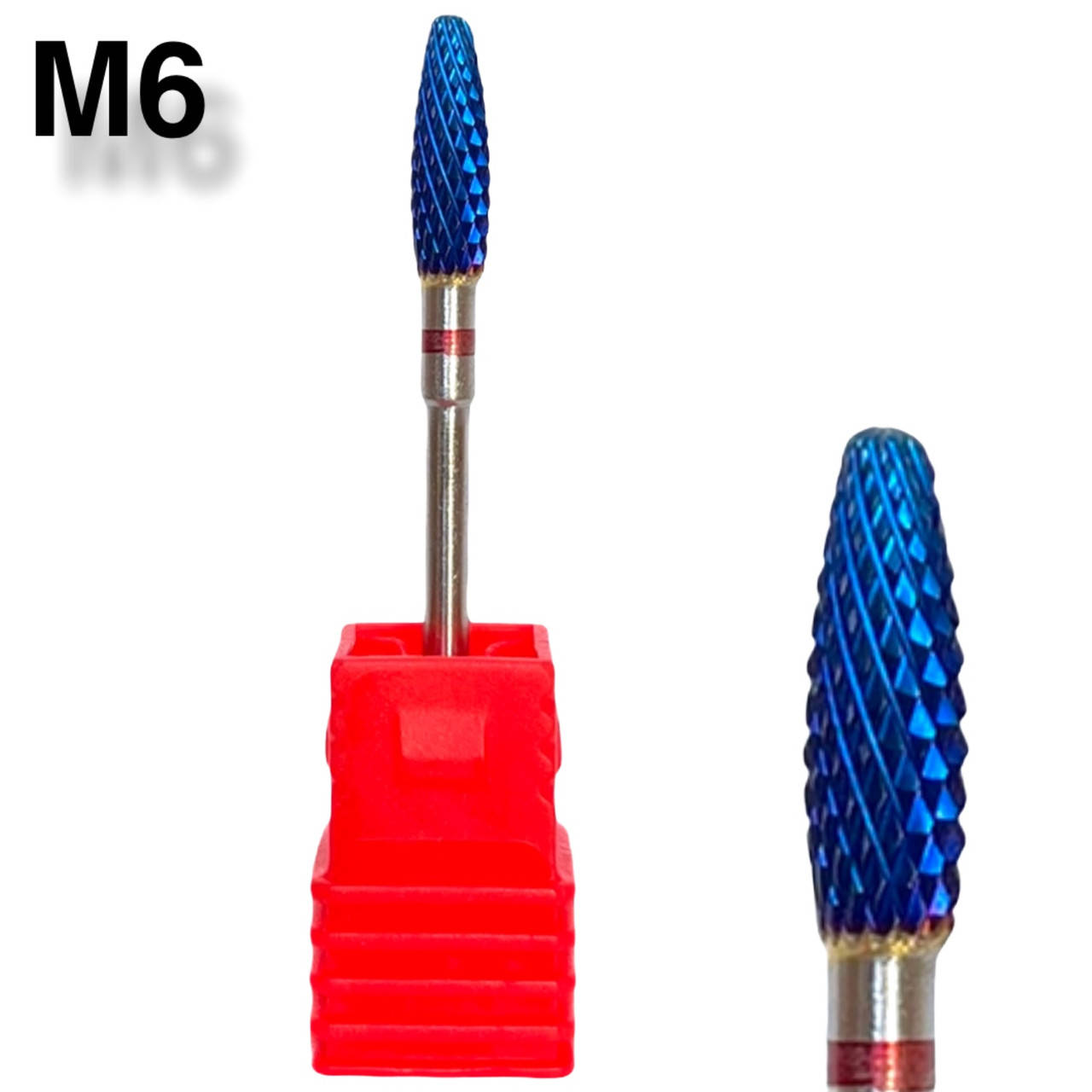 

Насадка для фрезера твердосплавная (для маникюра и педикюра) Красный М6, Разные цвета