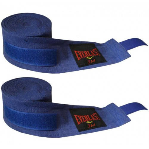 

Бинты боксерские (2шт) Х-б EVERLAST BO-3619-4 (l-3м, синие,красные)