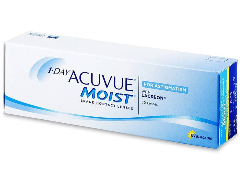 

1 Day Acuvue Moist for Astigmatism (30 шт. Контактные линзы)