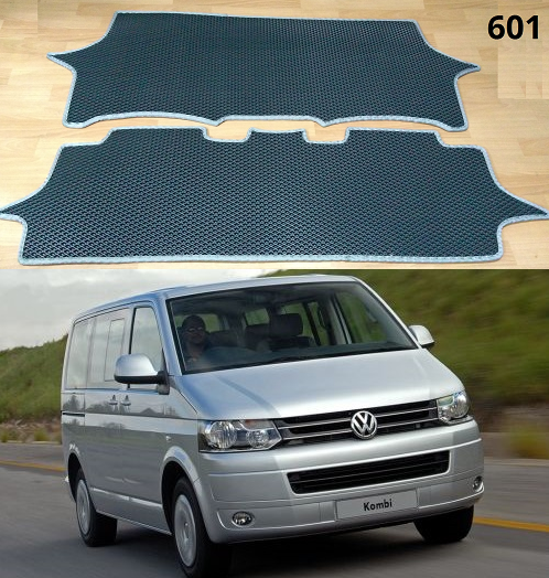 

Коврики ЕВА в пассажирский салон Volkswagen Transporter T5 '03-15, Черный