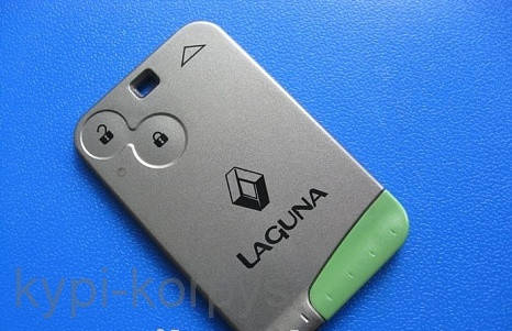 

Корпус РЕНО (RENAULT) Лагуна ключ карта (карта)с логотипом и лезвием.