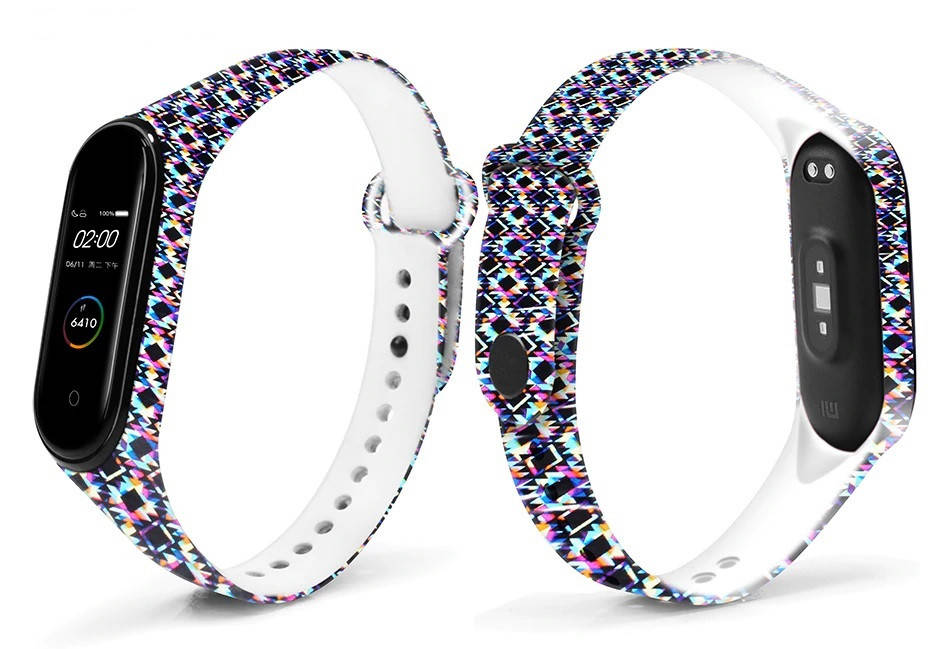 

Ремешок для фитнес-браслета Xiaomi Mi Band 3 и 4 Type H2