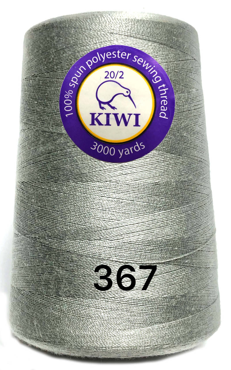 

Нить 20/2 армированная Светло серая 367тон повышенной прочности 3000ярдов Kiwi