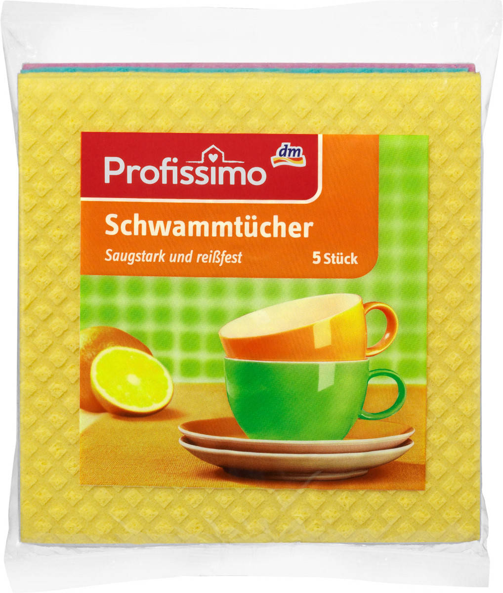 

Прорезиненные тряпочки для уборки proffisimo 5шт