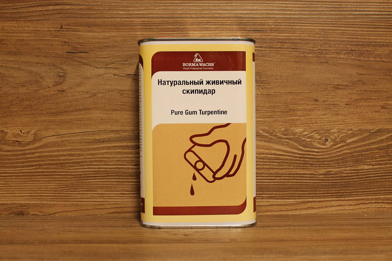 

Живичный скипидар (масло терпентиновое), Pure Terpentine, ОТЛИВ, 250 мл., Borma Wachs