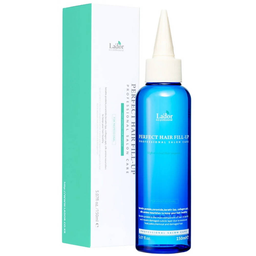 

Укрепляющий филлер для тонких волос с эффектом ламинирования La'dor Perfect Hair Filler 150 мл (8809500814030)