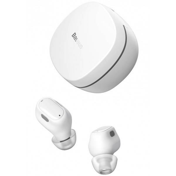 

Беспроводные Bluetooth наушники Baseus Encok TWS WM01 Белие, Белый