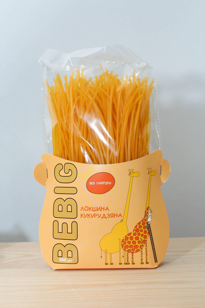 

Кукурузная лапша Bebig, 300 гр