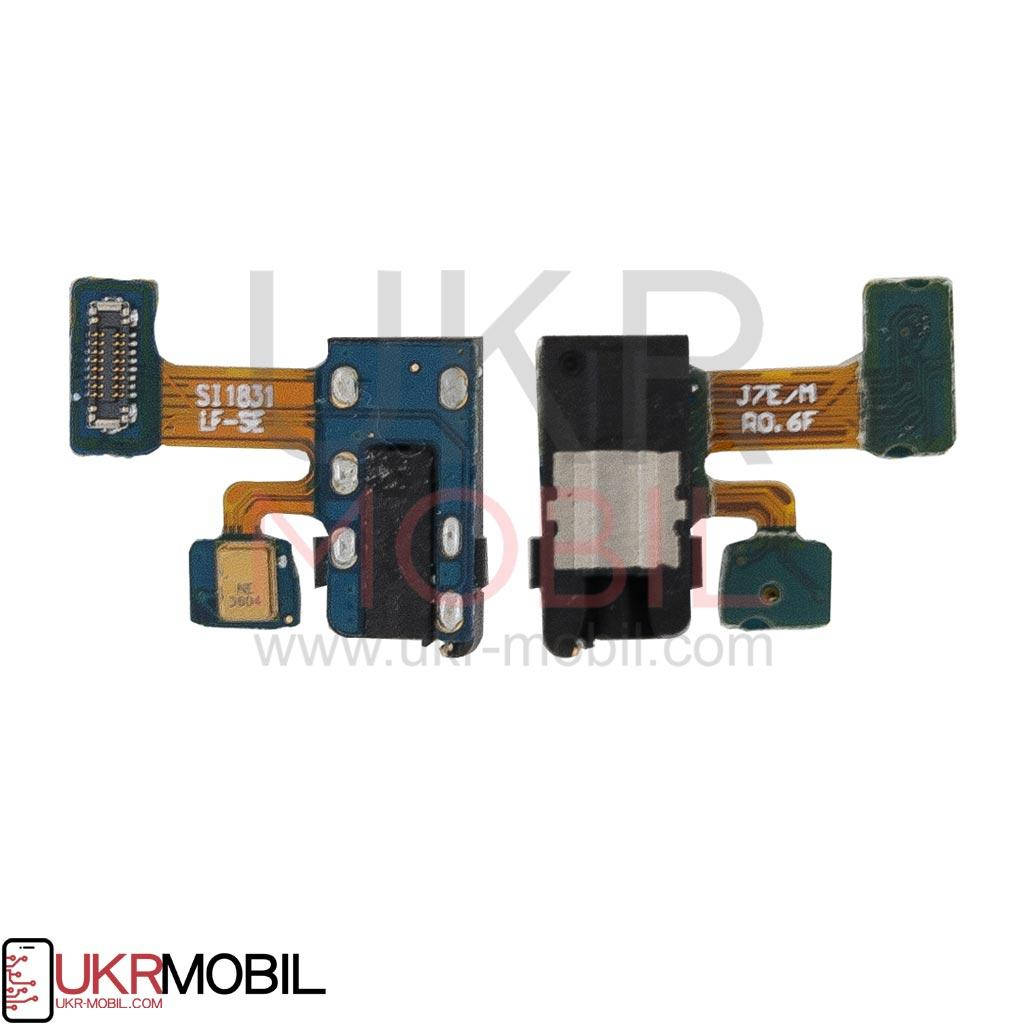 

Шлейф Samsung J330 Galaxy J3 2017, коннектора наушников, с микрофоном