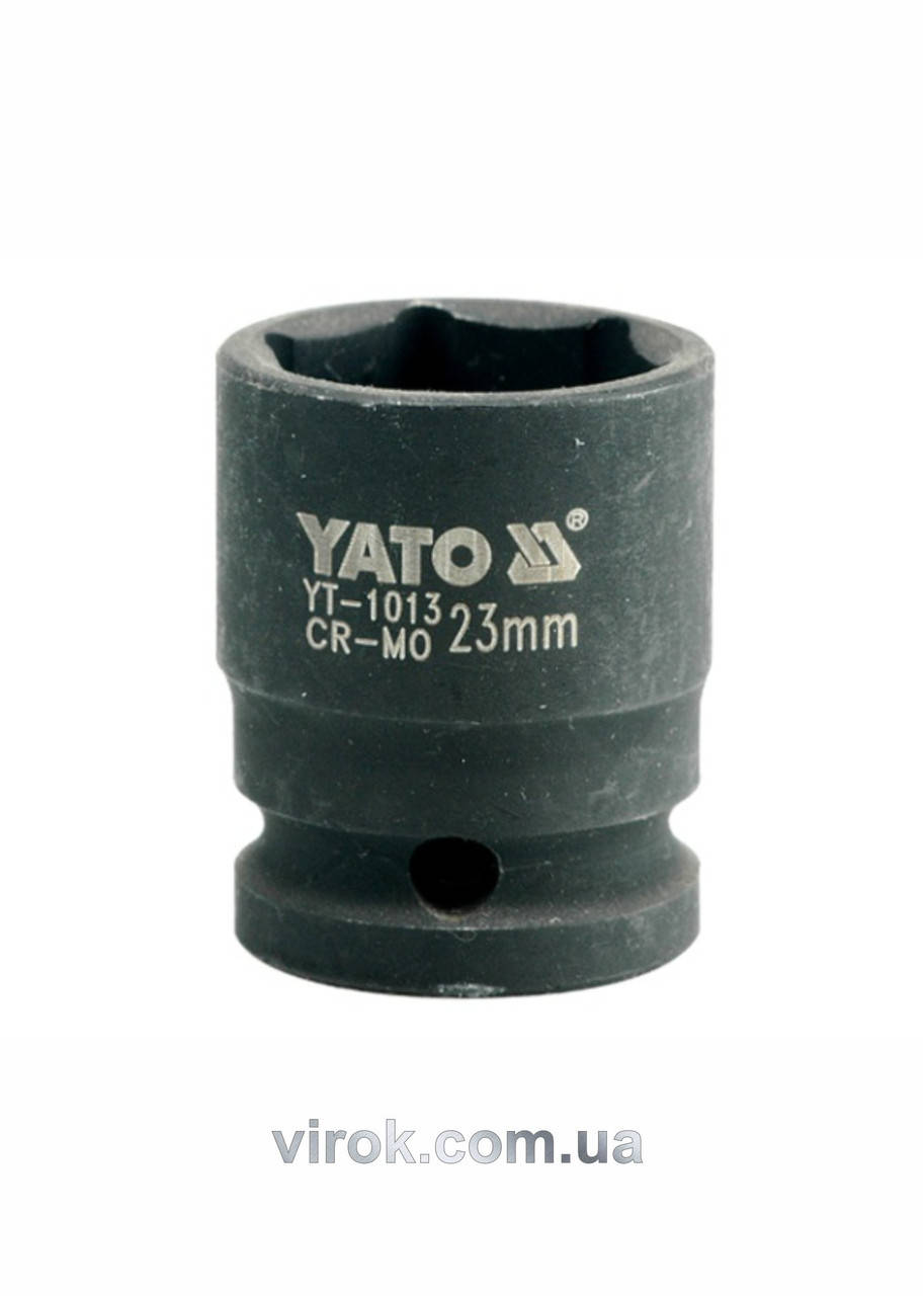 

Головка торцевая ударная шестигранная YATO 1/2" М23 х 39 мм YT-1013