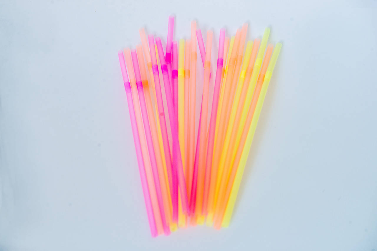 

Трубочка гофра, цвет микс, 4,8мм х 21 см, 200 шт, люминисцентная, PRO3