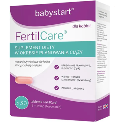 

Babystart Fertilcare Витаминный Комплекс Для Повышения Женской Фертильности 30 кап Великобритания
