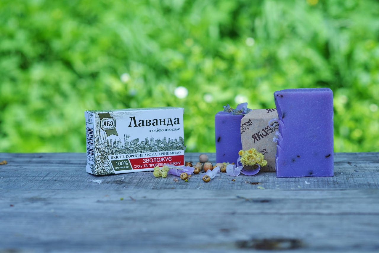 

ЯКА Мыло натуральное Лаванда 75г