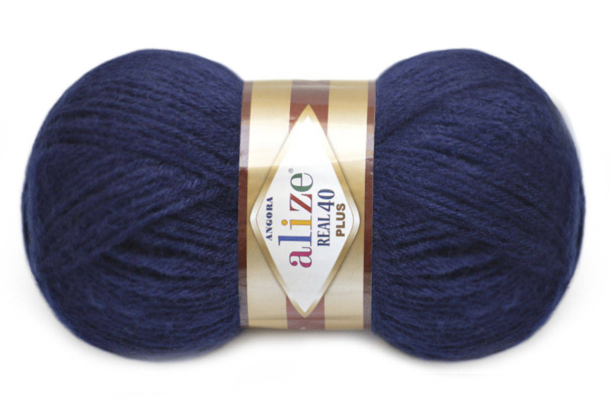 

Alize Angora Real 40 Plus, Темно-синий №58