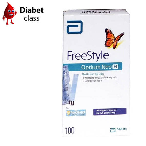 

Тест полоски ФриСтайл Оптиум Нео H (FreeStyle Optium Neo H) 100 шт.
