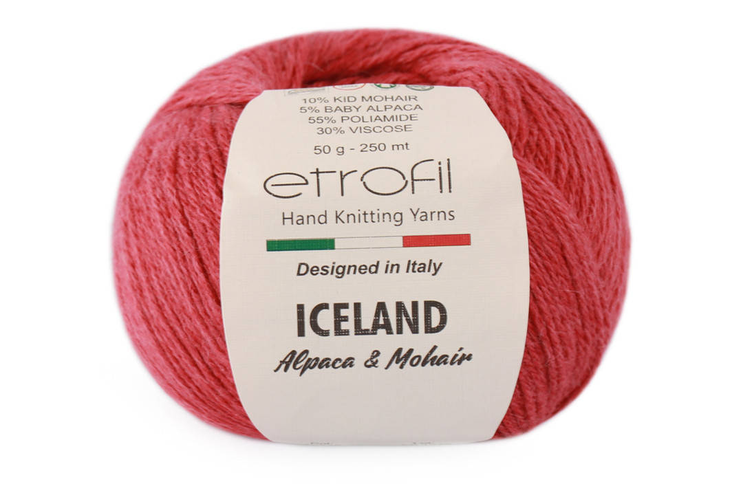 

Etrofil Iceland Kid Mohair, Красный кирпич №70335