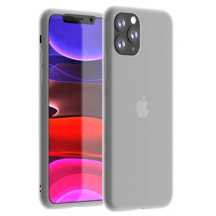 

Силиконовый матовый полупрозрачный чехол для Apple iPhone 11 Pro (5.8") Матовый / Matte
