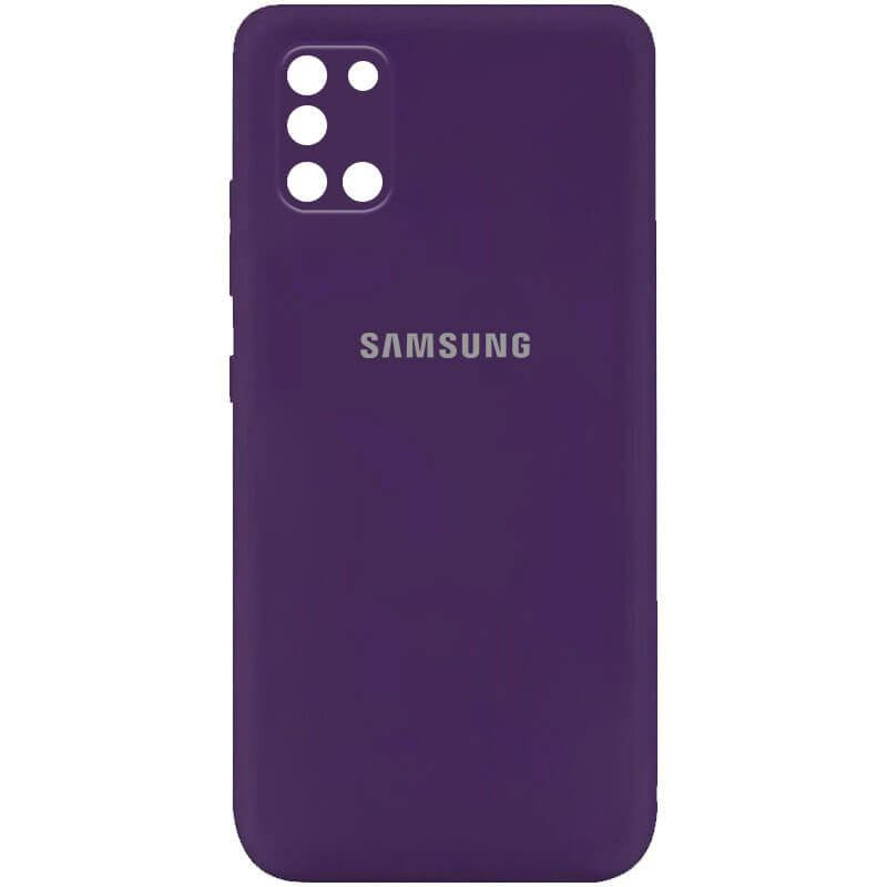 

Чехол Silicone Cover My Color Full Camera (A) для Samsung Galaxy A31 Фиолетовый / Purple