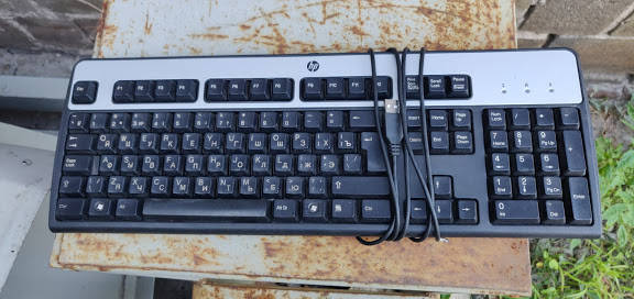 

Брендовая клавиатура HP KU-0316 USB № 00091308