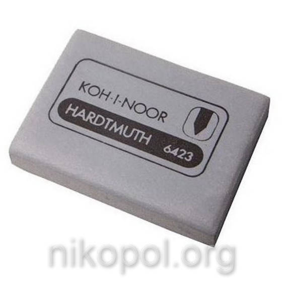 

Ластик "клячка" Koh-i-Noor 6423 экстра мягкий, Серый