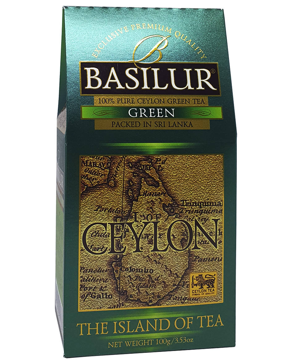 

Чай зелений Basilur Острів Цейлон 100 г (54904)