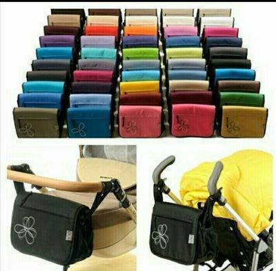 

Сумка для детской коляски OK style универсальное крепление на коляску (Польша) много цветов о, Разные цвета