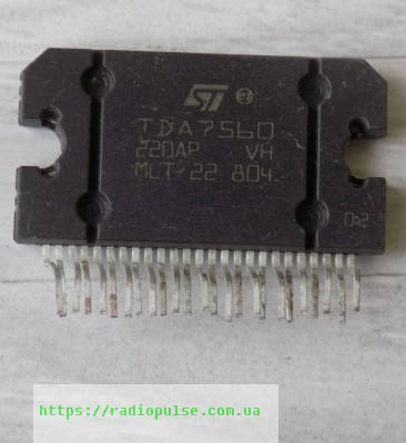 

Микросхема TDA7560 демонтаж ( CLEA-0041 , C1EA-0041 , CLEA-004L )