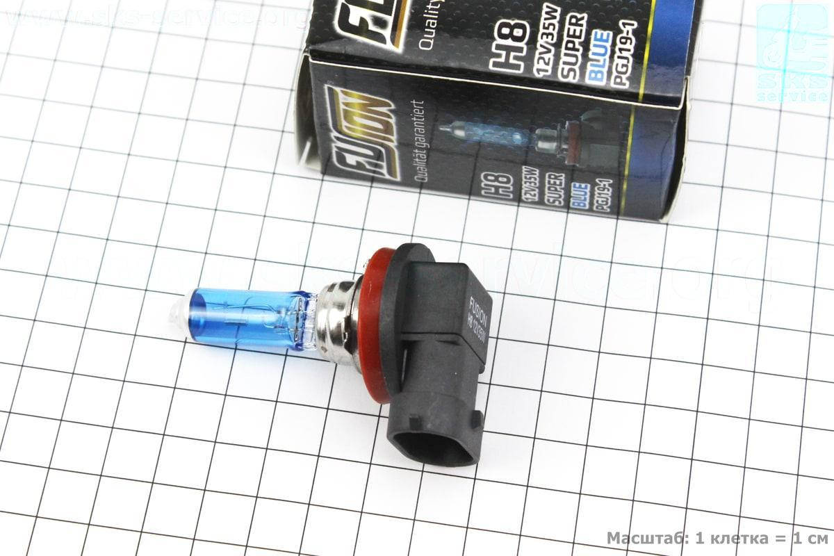 

Лампа фары галоген H8 12V 35W Super White