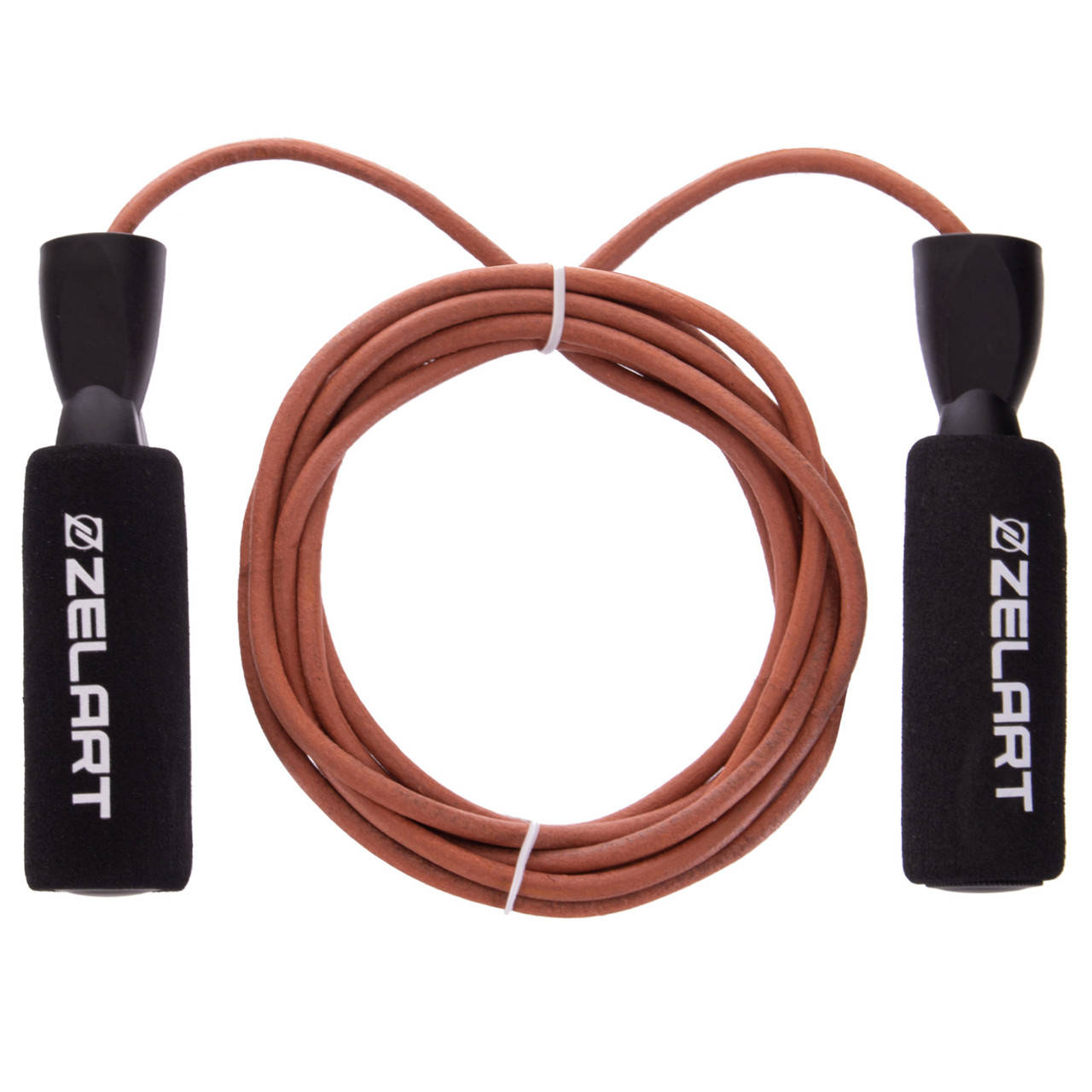

Скакалка кожаная Zelart JUMP ROPE для занятий фитнесом (FI-2562)