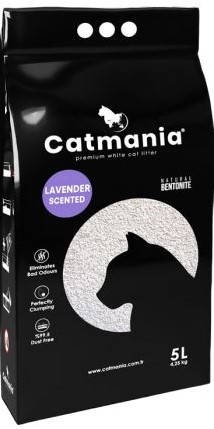 

Catmania 5л (4,25кг) комкующийся наполнитель из глины (Лаванда)